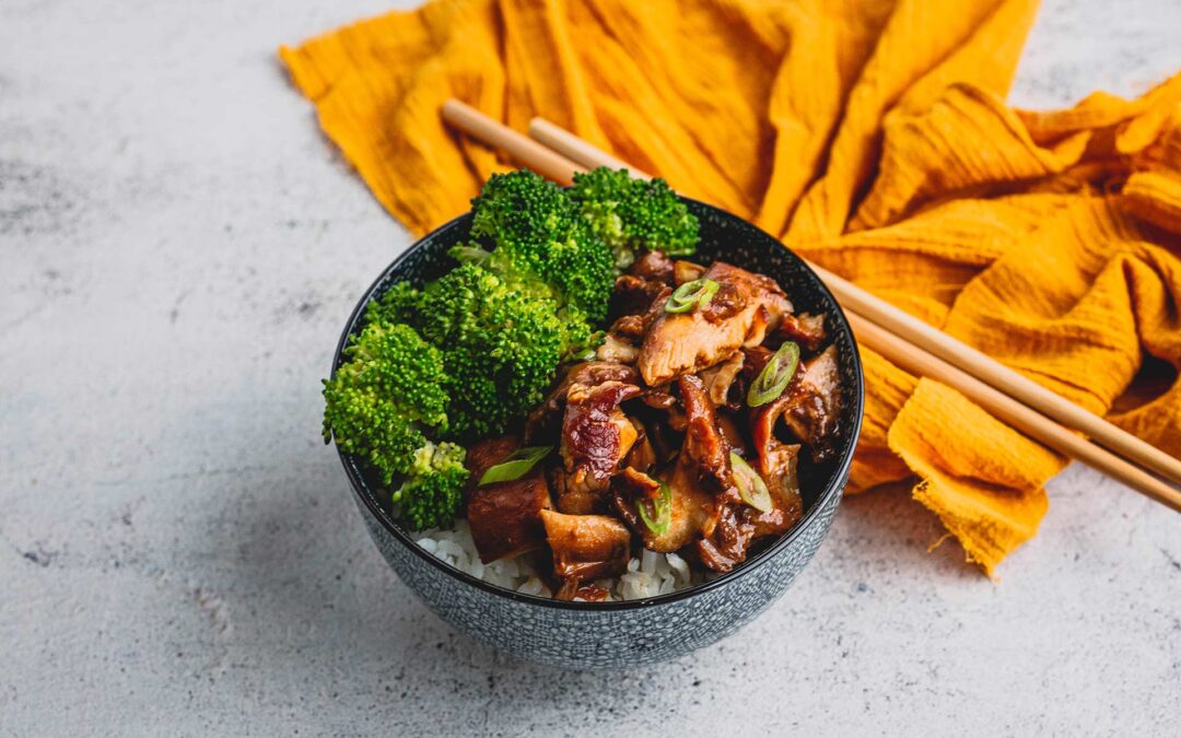 Teriyaki Chicken Broccoli & Rice